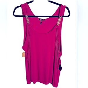 Pink Sleeveless Top